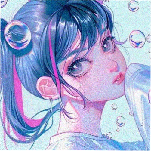 读者江屿的头像图标，月白色圆底与调频刻度纹样